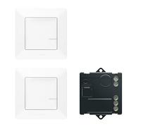 Legrand 752150 Valena Life with Netatmo Stand-Alone-Set Mikromodul + 2 Sender, ultraweiß