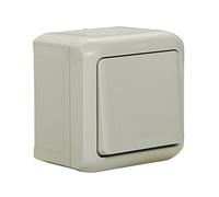 Legrand, 782380 - Interruptor para pared (protección contra salpicaduras de agua, IP44)