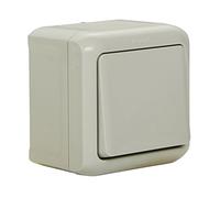 Legrand 782385 forix 4000900290 - Pulsador salpicaduras (IP44), para montaje en la pared, Estándar de Color Blanco