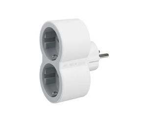 Legrand Adaptador Doble 2x2PT Entrada Frontal 694516