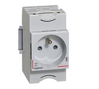 Legrand aparamenta modular - Toma 2 polos+tierra saliente 10/16a