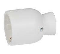 Legrand bases/clavijas movil - Base movil 2 polos+tierra 16a sin recta blanco
