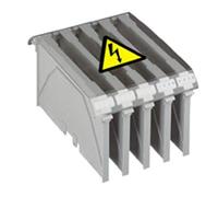 Legrand bornas vikingtm 3 - Tapa protección 46 para 3 bornas viking
