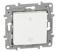 Legrand/Bticino - Conm. ventilador 2 pos. blanco