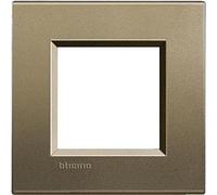 Legrand - Bticino livinglight - Placa 2 módulos square