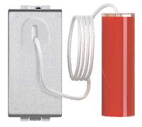 Legrand Bticino livinglight - Pulsador 1 polo 10a contacto abierto tirador 1,65m