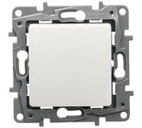 Legrand Caja de 1 interruptores o conmutación Niloé 10AX Simple Pure Bright White
