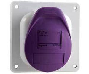 Legrand Caja de contactos empotrable 16A IP44 P17 20V-25V - 055245