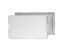 Legrand - Caja de medios estructurados OnQ para gesti n de cables, empotrada en pared para MDU, cubierta atornillable, 8 pulgadas, blanco brillan