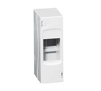 Legrand Caja modular bl de superficie 1 fila 2 mód cuadro eléctrico, 001302 | Caja modular blanca de superficie 1 fila 2 módulos para distribución de cuadro eléctrico, 001302