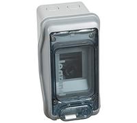 LEGRAND Caja Modular Estanca Plexo, IP65 1X2MOD, IK 10, 601932E