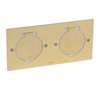 Legrand cajas de suelo - Caja suelo 2 módulos+2 módulos ip44 bronce