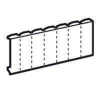 Legrand Cajas Modulares Din 001664 - Obturador Blanco 18 Mod