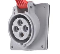 Legrand CEE enchufe de instalación, 16 A, rojo, 1