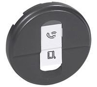 Legrand Céliane 067951 - Tapacubos para conector RJ45, acabado grafito, 10 unidades