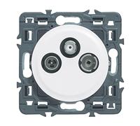 Legrand Celiane LEG99718 - Toma de TV, FM, SAT, color blanco