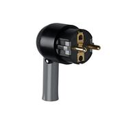 LEGRAND Clavija, 2P+T 16A, Orientable 120º, Fácil Extracción, Negro 050176 | Enchufe Clavija, 2P+T 16A, Cabezal Orientable con Rotación de 120º, Diseño de Fácil Extracción, Negro 050176