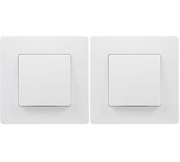 LEGRAND Cruzamiento 10AX, Gama Niloé Monobloc, Mecanismo Completo con Marco, Blanco, 396462 (Paquete de 2)