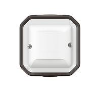 Legrand - Detector de pared Plexo, sin neutro, 100 W, LED, color gris