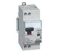 LEGRAND - Disj diff DX³ 4500 - vis/vis -U+N 230V~ 10A - typeAC - 30mA - 6kA -courbe C - 2M LEGRAND 410704 - LEG-410704