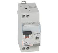 LEGRAND - Disj diff DX³ 4500 - vis/vis -U+N 230V~ 16A - typeAC - 30mA - 6kA -courbe C - 2M LEGRAND 410705 - LEG-410705