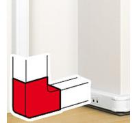Legrand DLP Pieza de esquina vertical Canal de pared - 75641