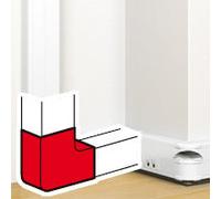 Legrand DLP Pieza de esquina vertical Canal de pared - 75643
