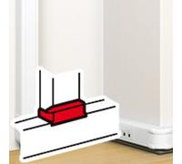 Legrand DLP Pieza en T Canal de pared - 75671