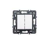 Legrand Doble Conmutador Unipolar 10AX 230V Blanco 741245