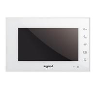 LEGRAND Easy Kit WiFi with Netatmo Monitor Interior Videoportero Adicional, Conectado WiFi, Control de Puertas y Portales en Remoto con la App, Manos Libres, Instalación Enchufable Sencilla (365220)