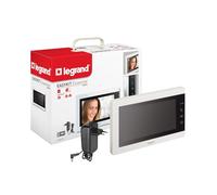 LEGRAND EasyKit Essential Monitor Videoportero Adicional blanco 363220 | Monitor Interior Videoportero Adicional, Manos Libres, Control de Puertas y Portales, Ampliable, Instalación Enchufable