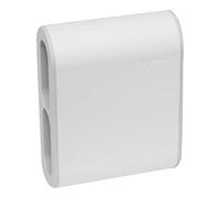 LEGRAND - Enchufe multitoma cuádruplite Extra Plano - 4 Tomas Laterales sin Tierra 6A - Seguridad Infantil integrada - Blanco