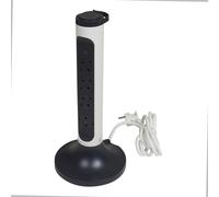 Legrand Enchufe vertical de suelo 4x2P+A 2m OSB Negro (Enchufe Europeo) - 694505