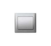 Legrand galea life - Tecla aluminio para interruptor conmutador cruzamiento y pulsador galea