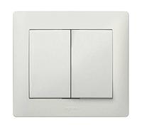 Legrand galea life - Tecla nacar para doble interruptor conmutador galea