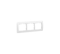 Legrand galea life - Marco 3 elementos horizontal armonia galea blanco