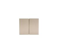 Legrand galea life - Tecla titanio para doble interruptor conmutador galea