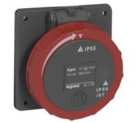 Legrand Hypra 400V 16A 4P Toma Integrada IP67 - 051150