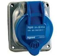 Legrand Hypra Enchufe Empotrable 230V 16A 2P IP44 Metal - 052032