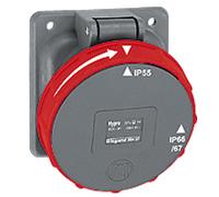 Legrand Hypra Enchufe empotrable 400V 63A 4P IP67 - 059427