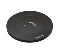 Legrand Incara Disq60 - Toma empotrada (2 m), color negro