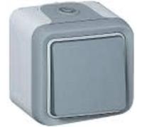 Legrand Interruptor basculante, Gris, 80 x 84 x 57 mm