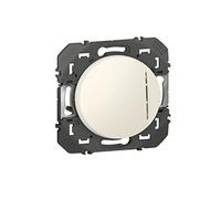 Legrand - Interruptor bidireccional con indicador luminoso 10A para marcar Dooxie - Blanco