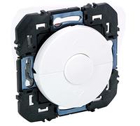 Legrand - Interruptor de persiana enrollable Dooxie - Blanco | Empotrado, blanco, 3 botones montado descenso stop persianas enrollables y persianas, terminales automáticos, plástico