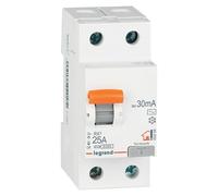 Legrand Interruptor FI/LS bipolar (25 A, 30 mA, Número de polos: 2)