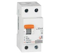 Legrand Interruptor FI/LS bipolar (40 A, 30 mA, C, Número de polos: 2)