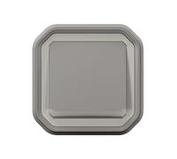 Legrand | Interruptor o va-y-venent luminoso, Plexo, impermeable IP55 protegido contra polvo y proyecciones, resistente a los golpes IK08, listo para instalar en empotrado