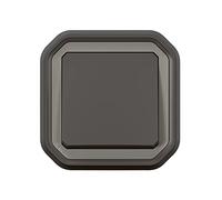 LEGRAND | Interruptor o va-y-venent Plexo, impermeable IP55, resistencia a los golpes IK08, acabado antracita