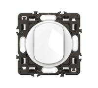 LEGRAND - Interruptor simple o de encendido y apagado Tecla ancha de celiane - 10 A - Control de iluminación - Listo para instalar - Blanco