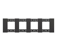 Legrand KA4802M4KG placa de pared y cubierta de interruptor